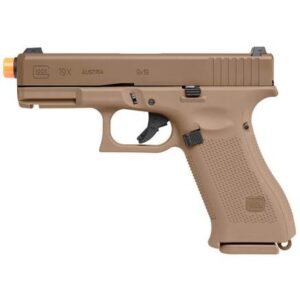 Umarex GLOCK™ 19X Gen5 Blowback Airgun Pistol - Coyote Airsoft 6mm BB